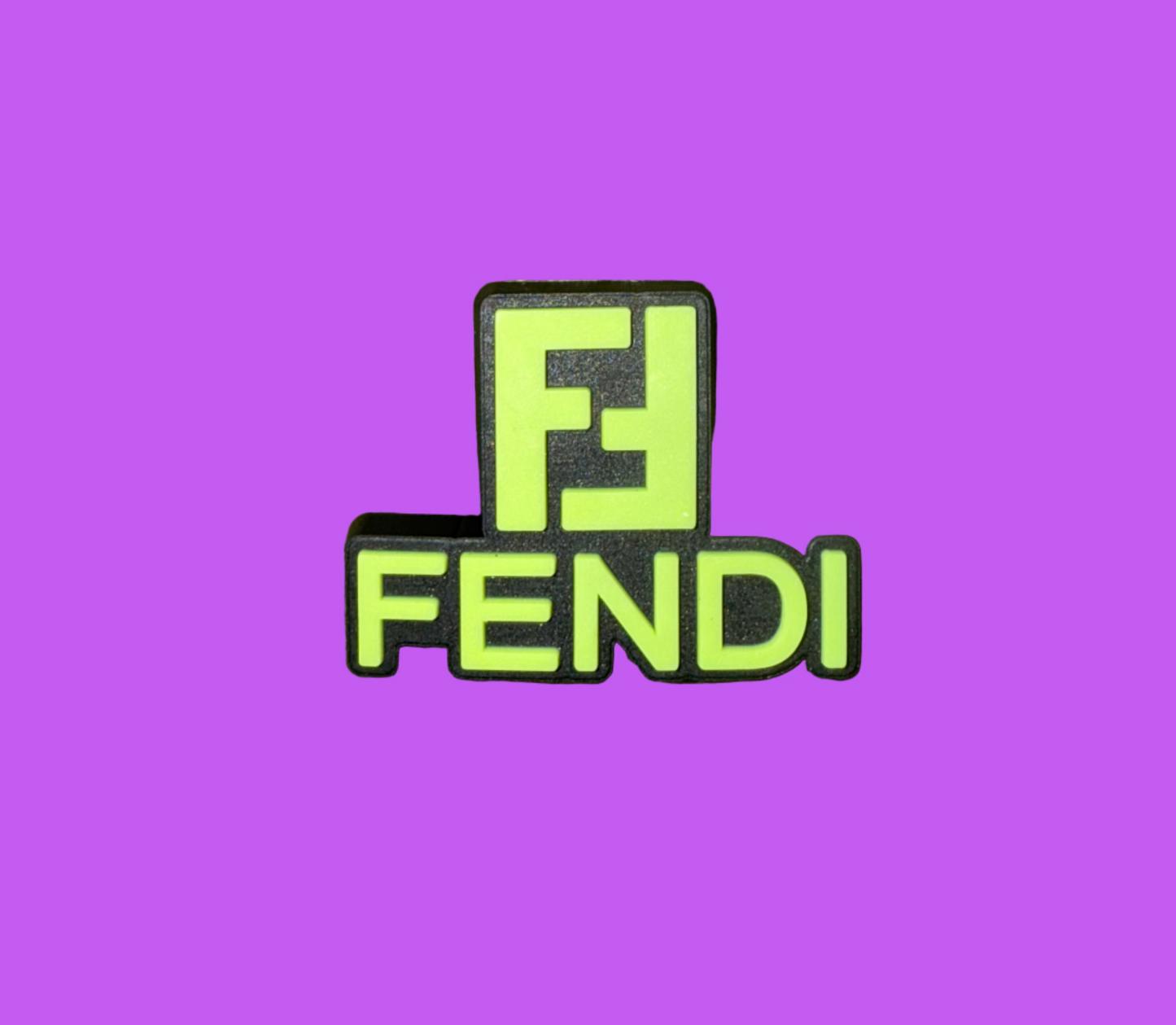 F E N D I CROC CHARM