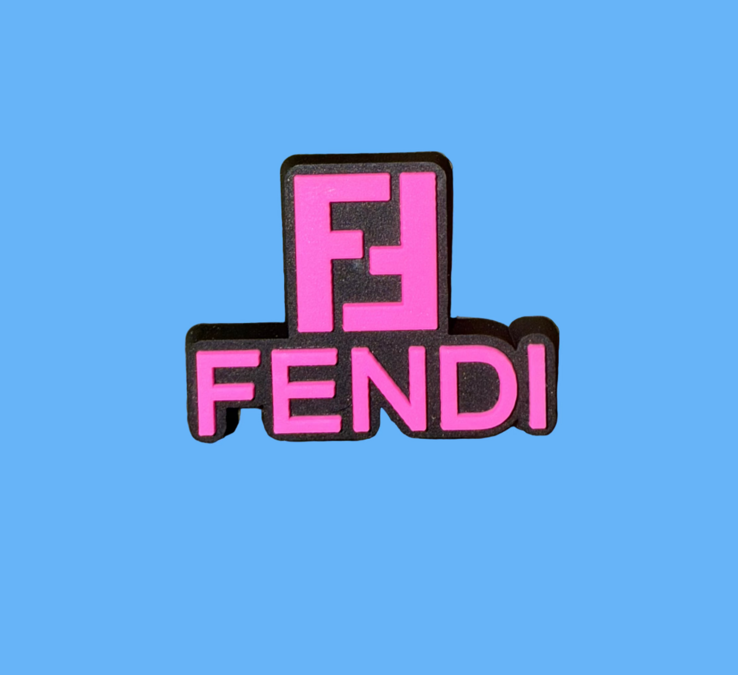 F E N D I CROC CHARM