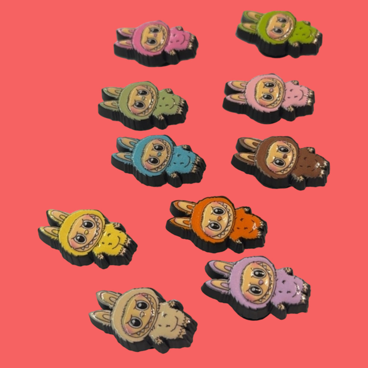 Labubu Croc Charms