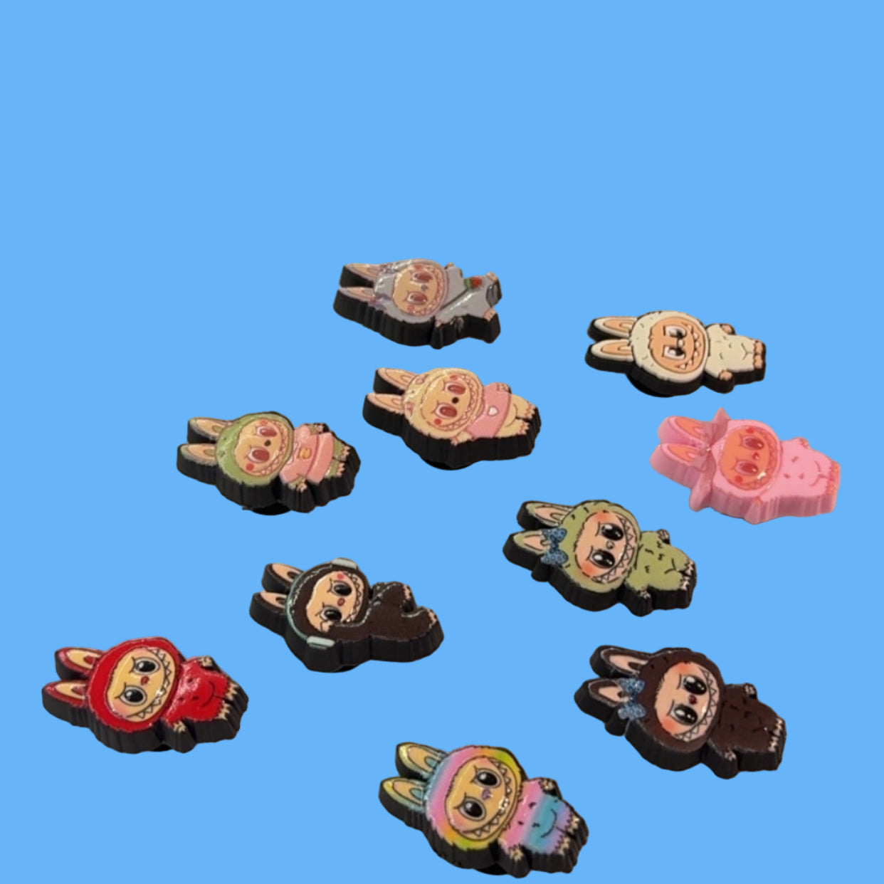 Labubu Croc Charms