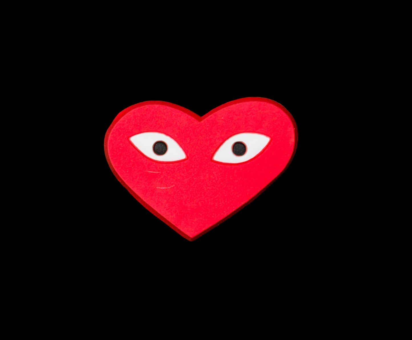 HEART croc charm