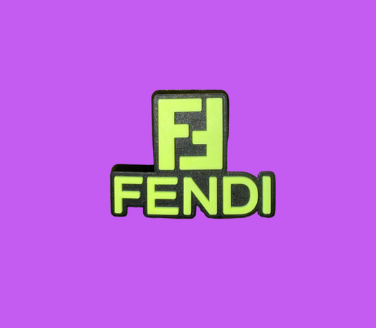 F E N D I CROC CHARM
